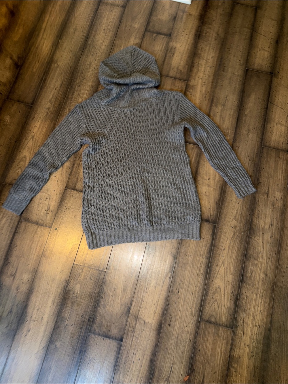 🩶CHUNKY GRAY LONG TURTLENECK SWEATER/SWEATER DRESS 🩶